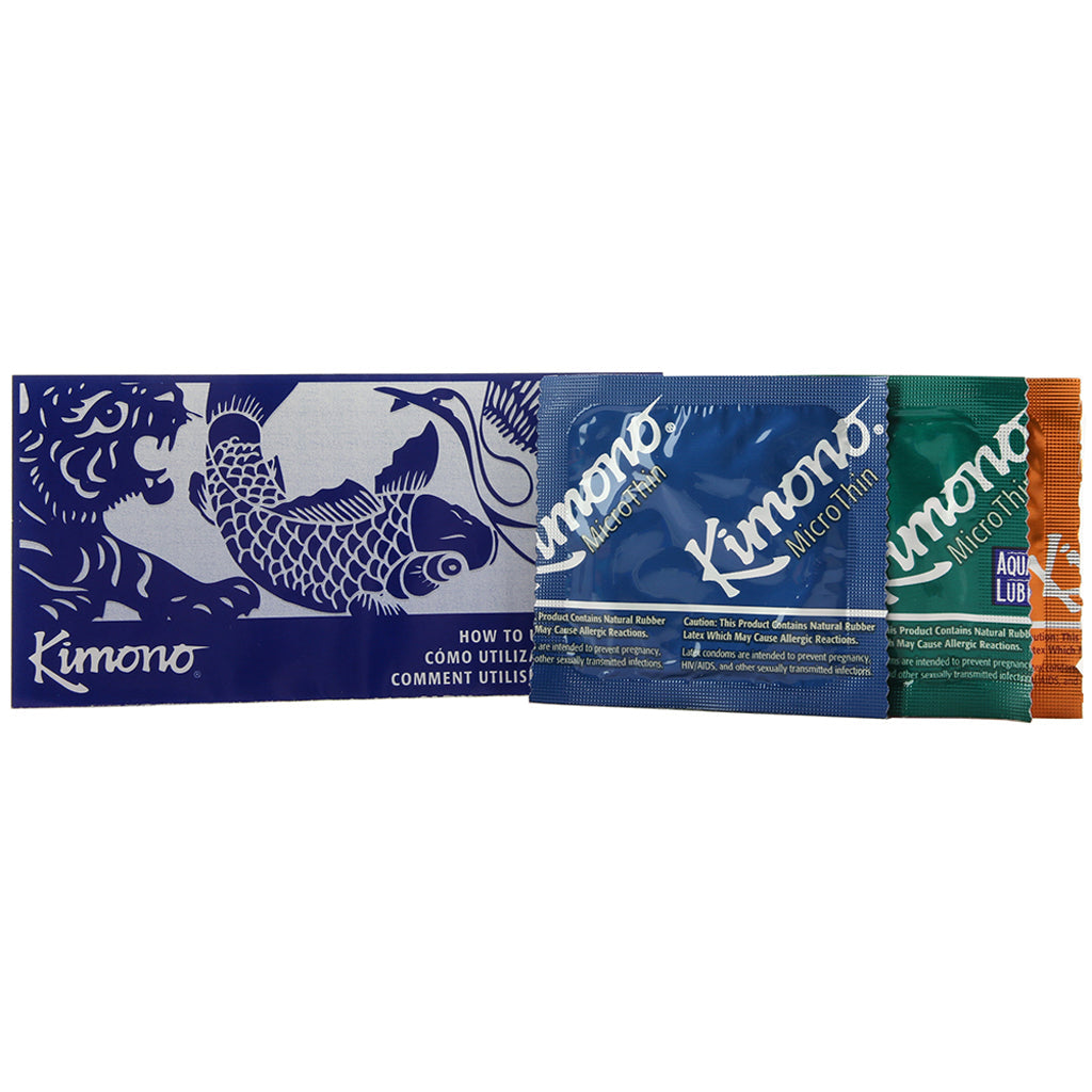 MicroThin Sheer Variety Pack Condoms in 3 Pack Condoms