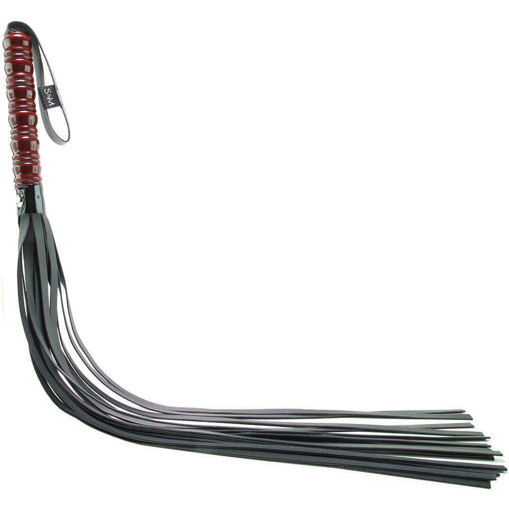 Sex & Mischief Mahogany Flogger Bondage and Fetish > Whips and Crops