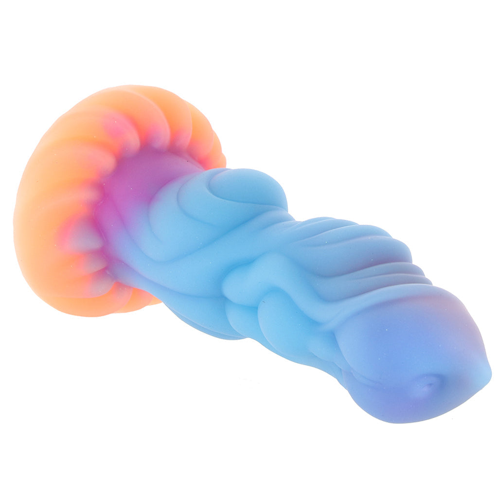 Creature Cocks Alien Invader Glow-in-the-Dark Dildo Dildo Sex Toys > G-Spot Dildos