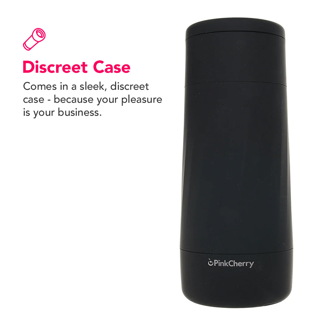 PinkCherry Realistic Discreet Male Stroker Male Masturbators > Self-Contained Strokers
