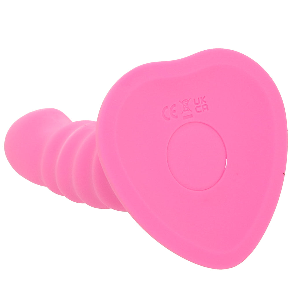 Colours 5 Inch Ribbed Remote Vibe in Pink Vibrators > G-Spot Vibrators