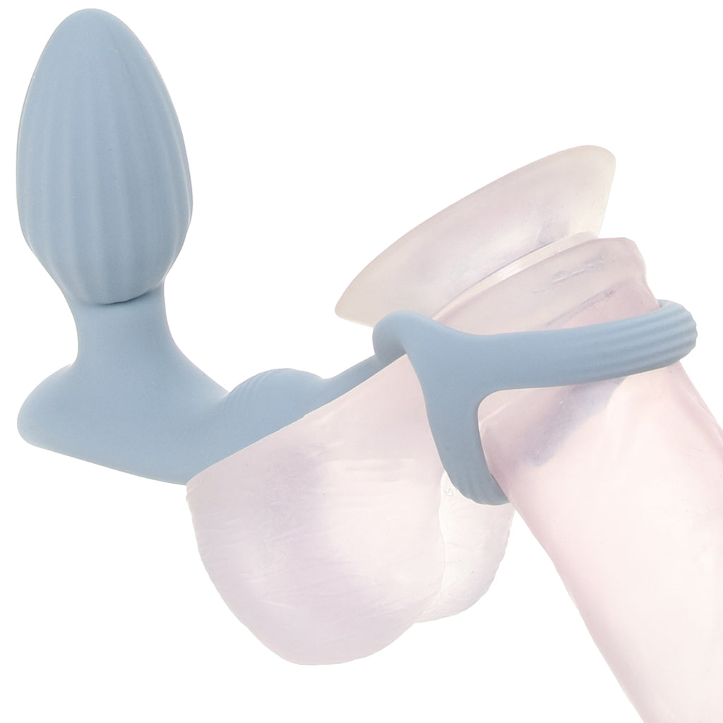 Renegade Pinnacle Cock Ring and Gyrating Plug Anal Sex Toys > Butt Plugs