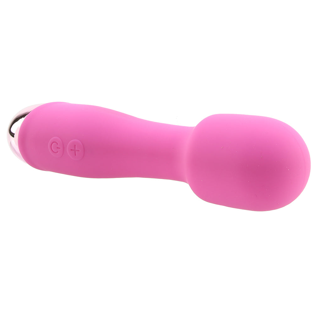 Mini Miracle Rechargeable Silicone Wand Massager Vibrators > Wands
