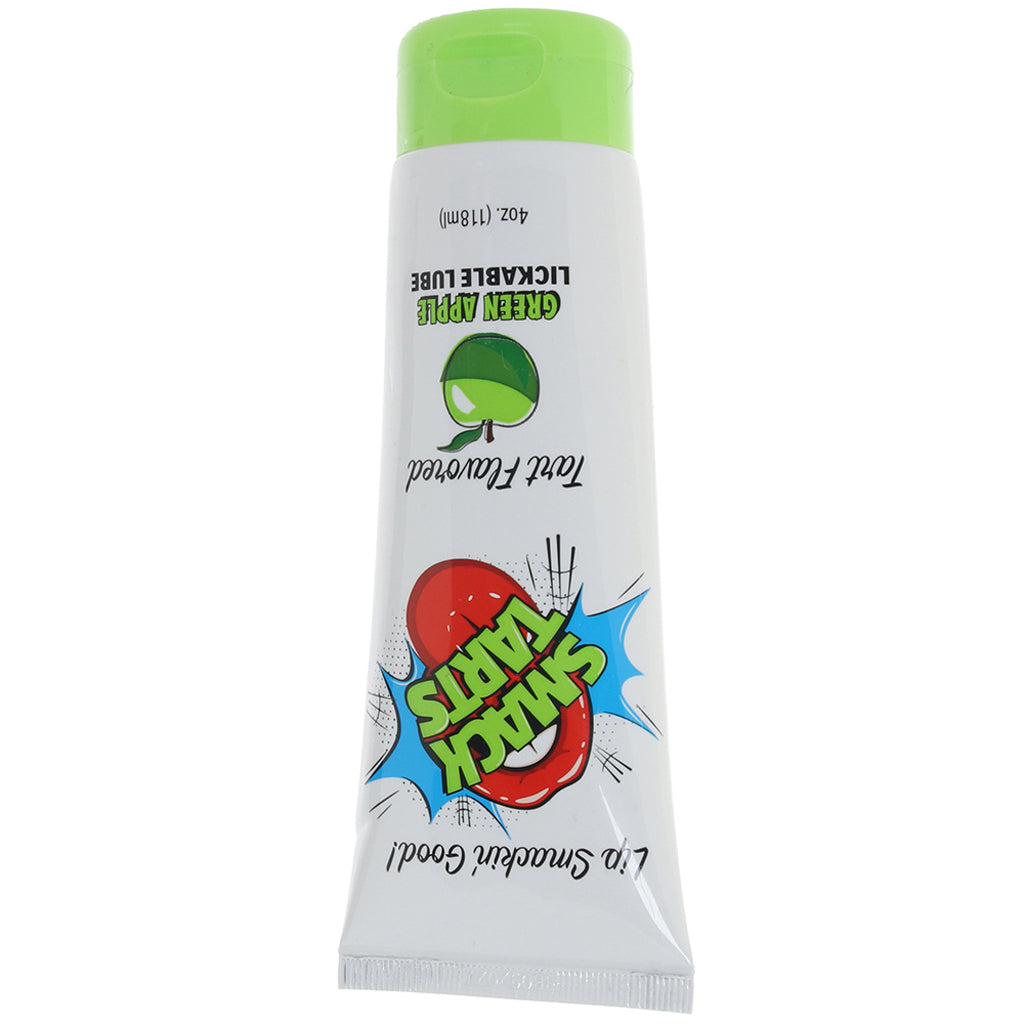 Smack Tarts Flavoured Lube 4oz/118ml in Green Apple Lubes and Lotions > Flavored Sex Lubes