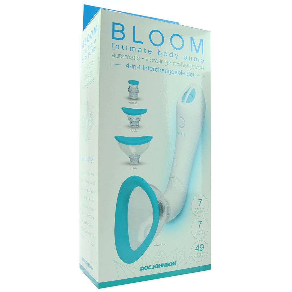 Bloom Intimate Body Pump in Sky Blue Vibrators > Clitoral Suction & Stimulation