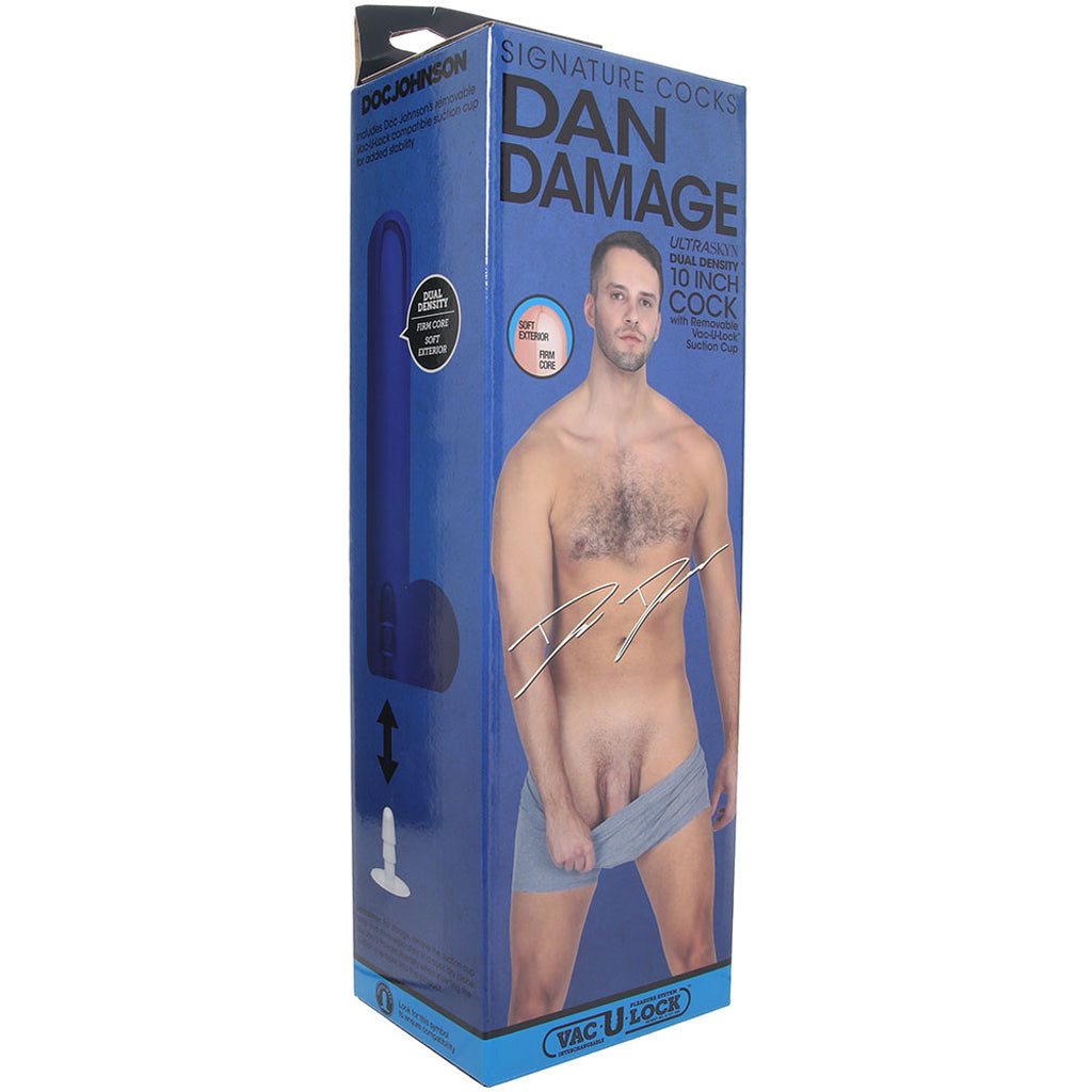 Signature Cocks Dan Damage 10 Inch Cock Dildo Sex Toys > Realistic Dildos