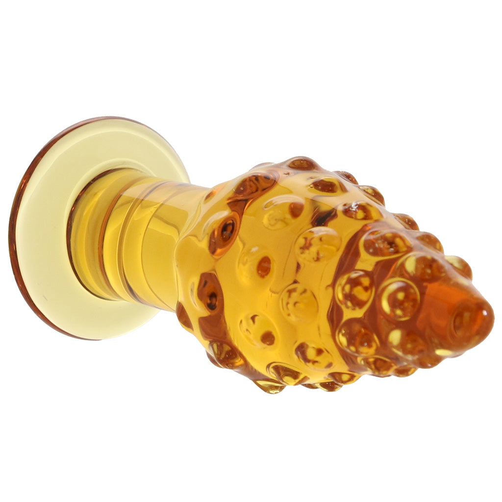 gläs Cornstar 4 Inch Glass Butt Plug Anal Sex Toys > Butt Plugs