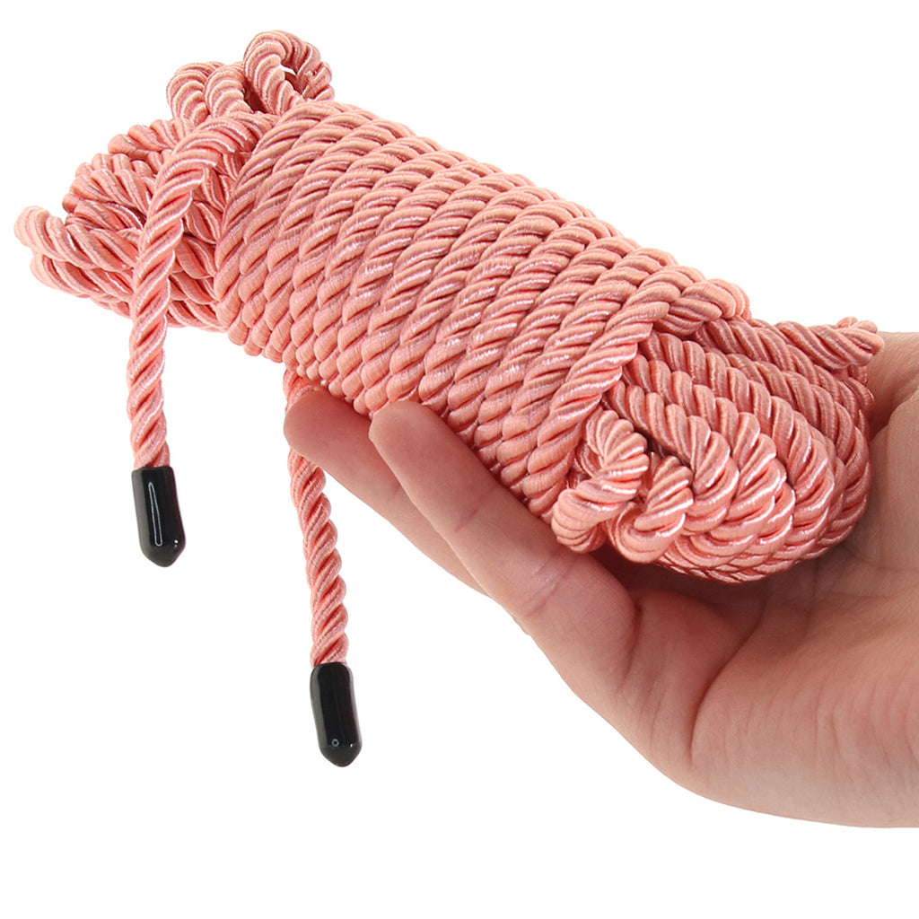 Bondage Couture Bondage Rope in Rose Gold Bondage and Fetish > Restraints