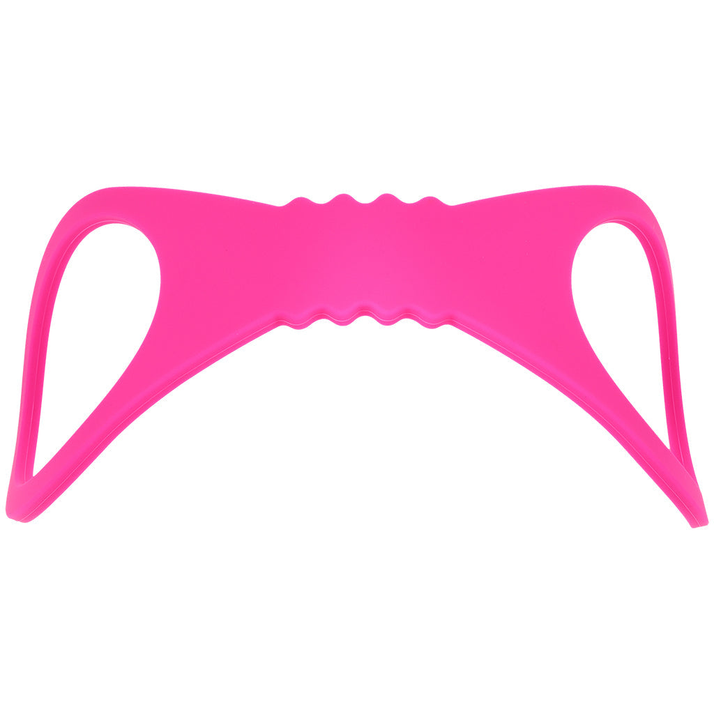 Sex & Mischief Hot Pink Silicone Cuffs in Large Bondage and Fetish > Wrist and Ankle Cuffs