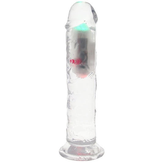 RealRock 8 Inch Light Up Vibrating Dildo
