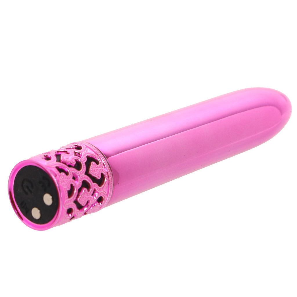Royal Gems Shiny Bullet Vibe in Pink Vibrators > Bullet and Egg Vibrators