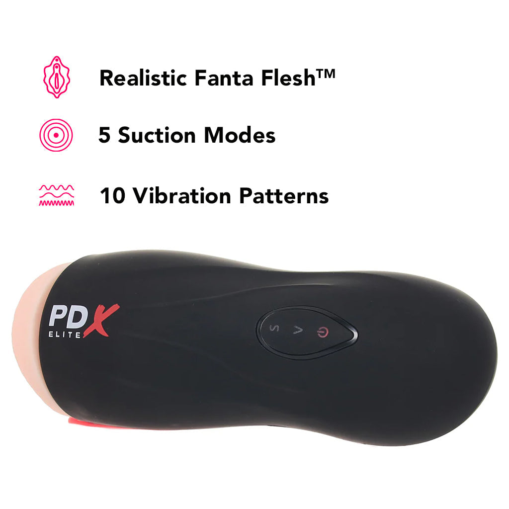 PDX Elite F**k-O-Matic Auto Suction Stroker Male Masturbators > Auto Strokers