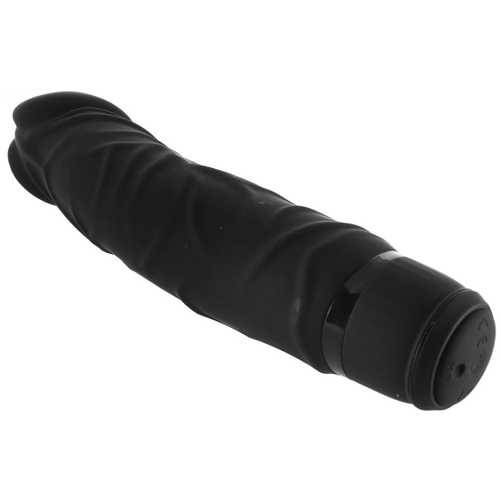 PowerCock 6.5 Inch Realistic Vibe in Black Vibrators > Realistic Vibrator Dildos