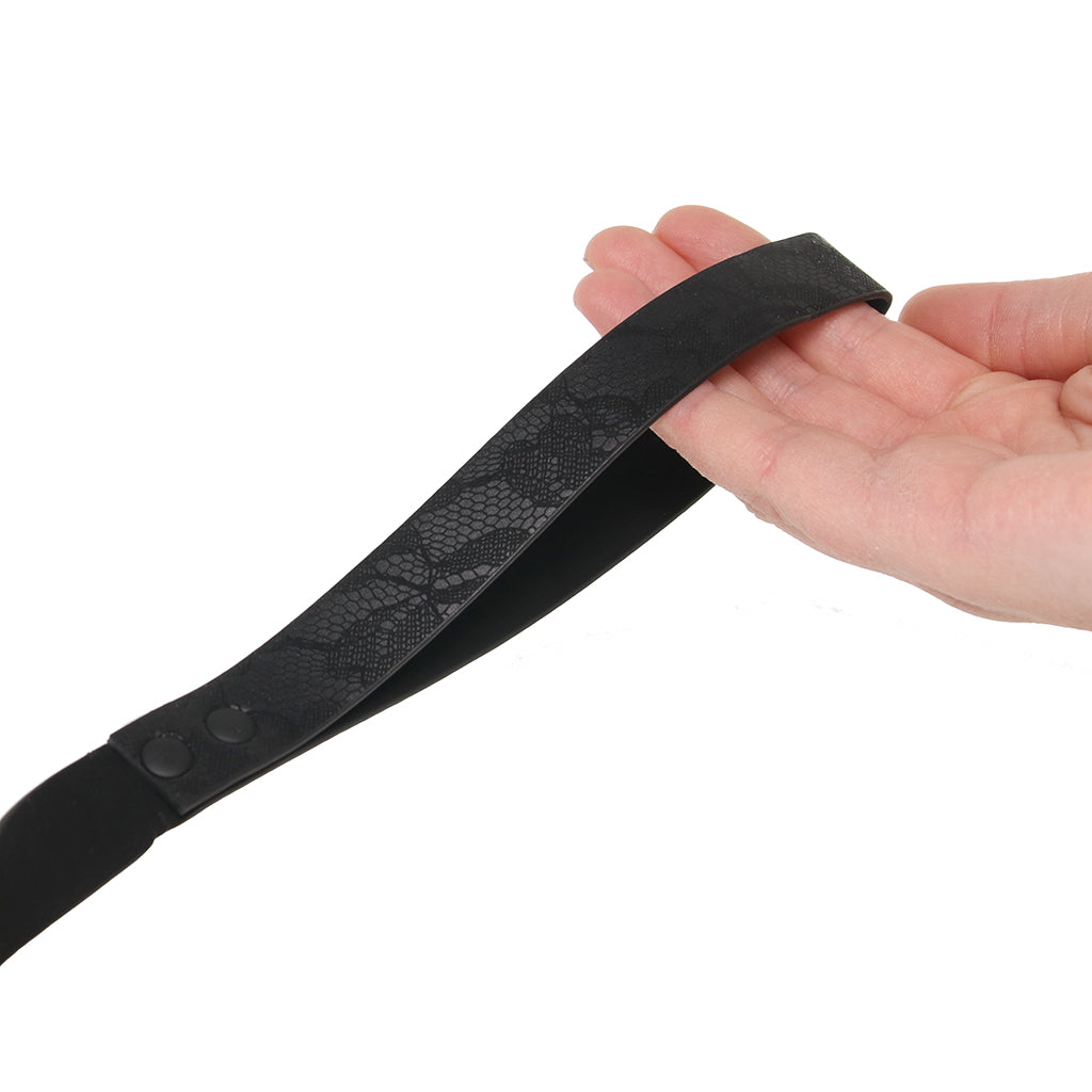 Sincerely Locking Lace Leash and Collar in Black Bondage and Fetish > Leashes and Collars