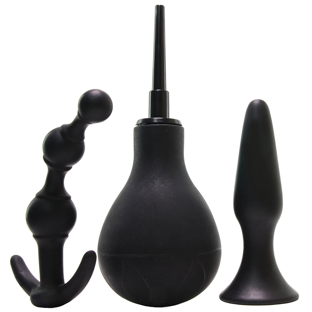 PinkCherry Anal Explorer Kit in Black Anal Sex Toys > Butt Plugs