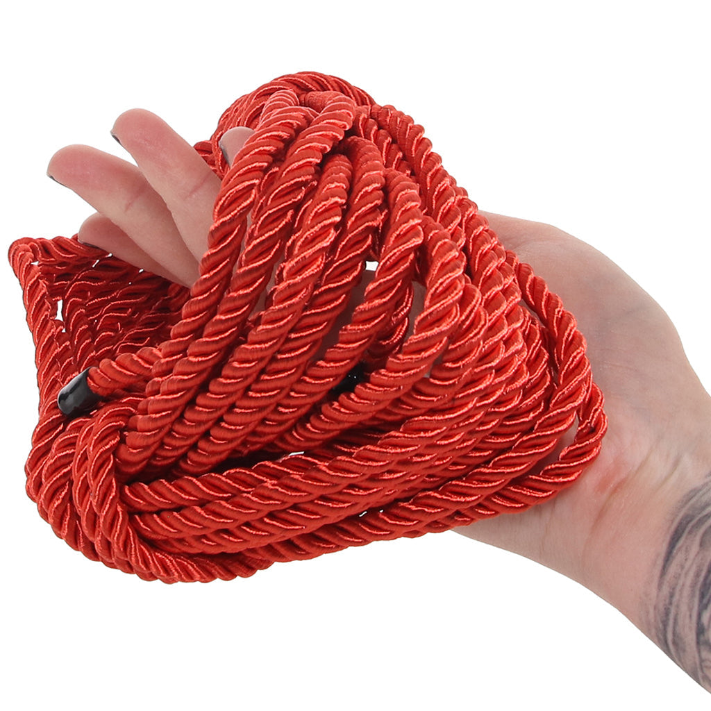 Ouch! 32.8'/10m Bondage Rope in Red Bondage and Fetish > Restraints