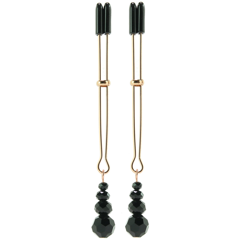 Frederick's of Hollywood Beaded Nipple Clamps Bondage and Fetish > Nipple Stimulators & Clamps