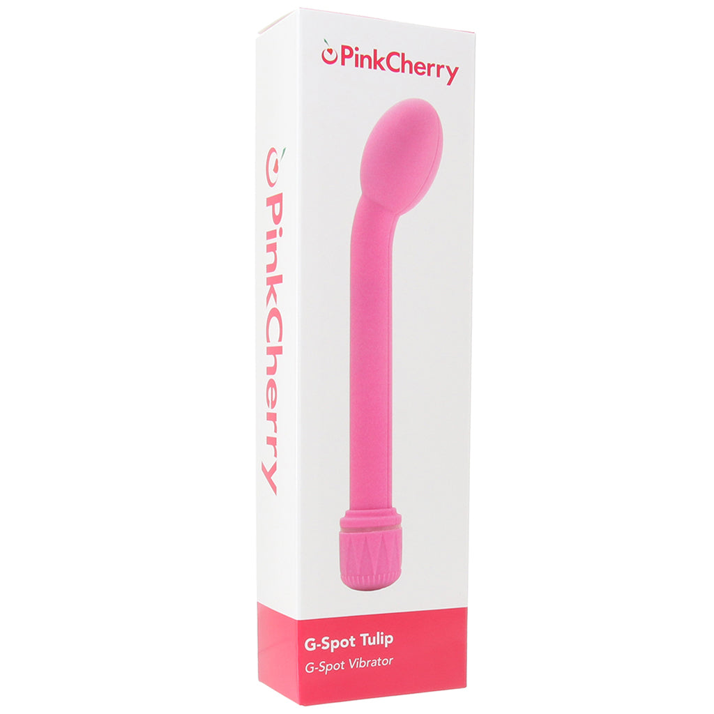 PinkCherry G-Spot Tulip Vibrator in Pink Vibrators > G-Spot Vibrators