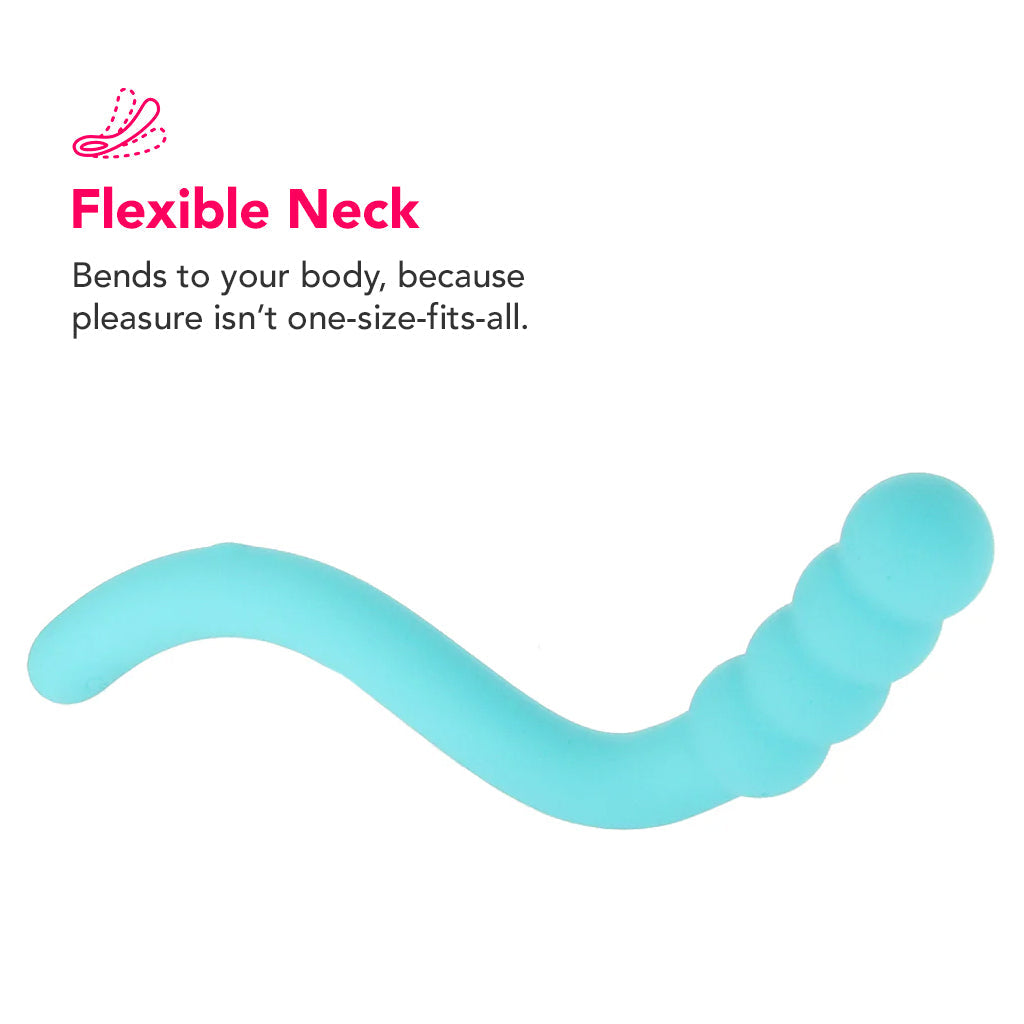 Pretty Little Wands Bubbly Flexible Vibe Vibrators > G-Spot Vibrators