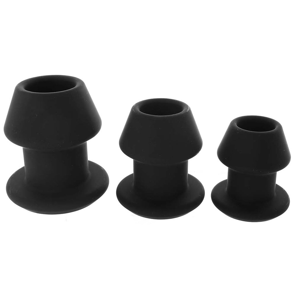 Master Series Gape-Grommets Hollow Anal Dilator Set Anal Sex Toys > Butt Plugs