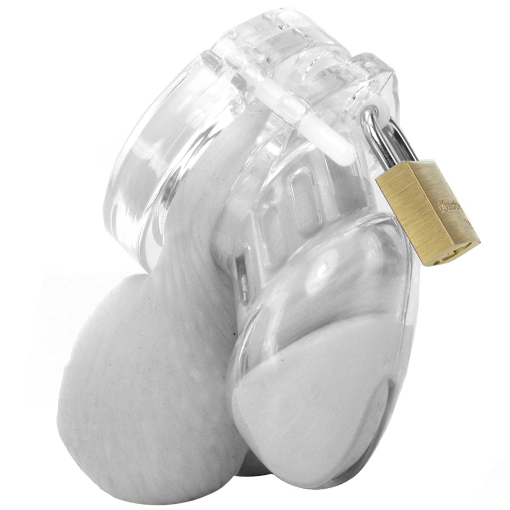 CB-6000S Clear Male Chastity Device in 2.5 Inch Bondage and Fetish > Cock and Ball Devices