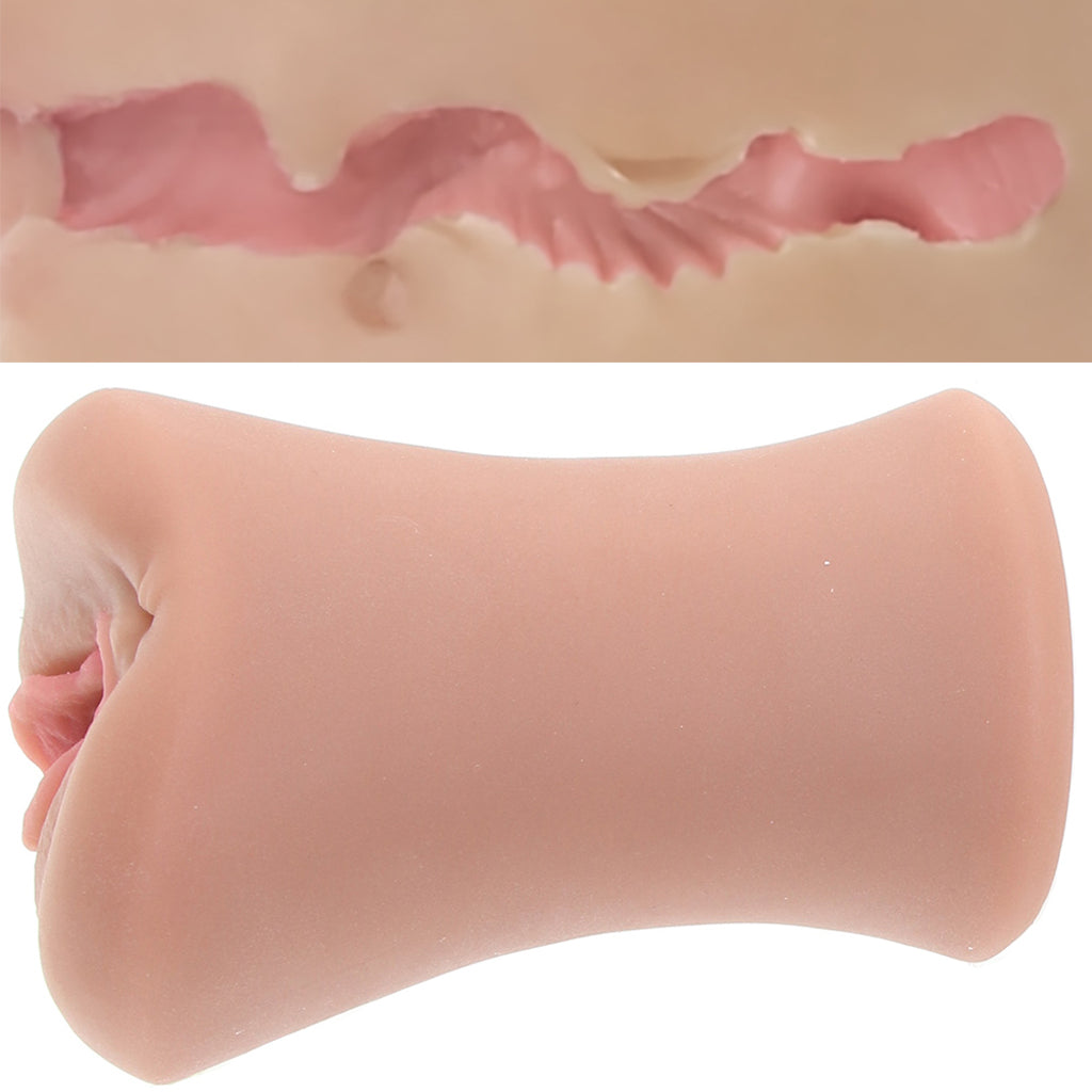 Stroke It 7.25 Inch Wet Ass Pussy in Brown Male Masturbators > Pocket Strokers
