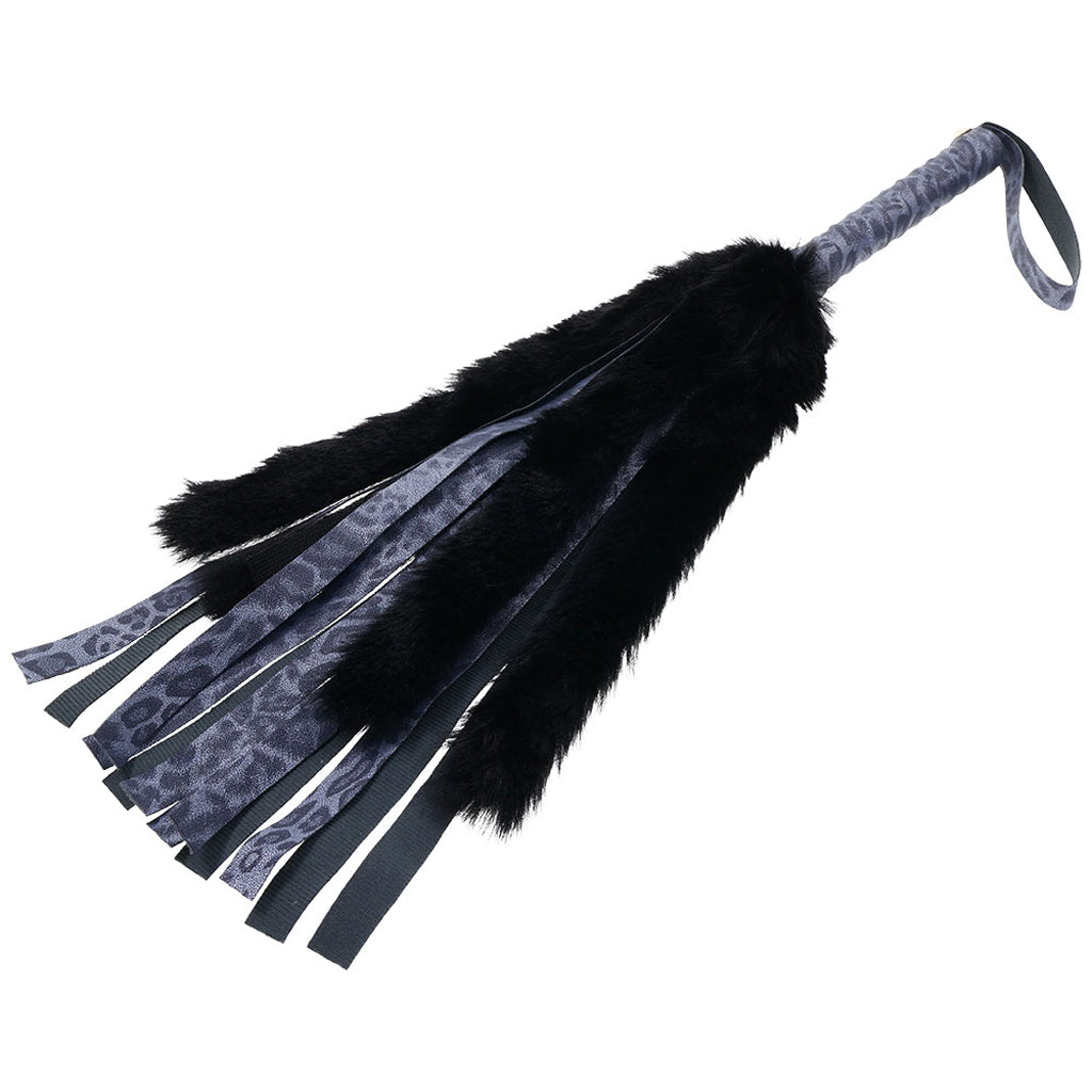 Sex & Mischief Cougar Faux Fur Flogger Bondage and Fetish > Whips and Crops