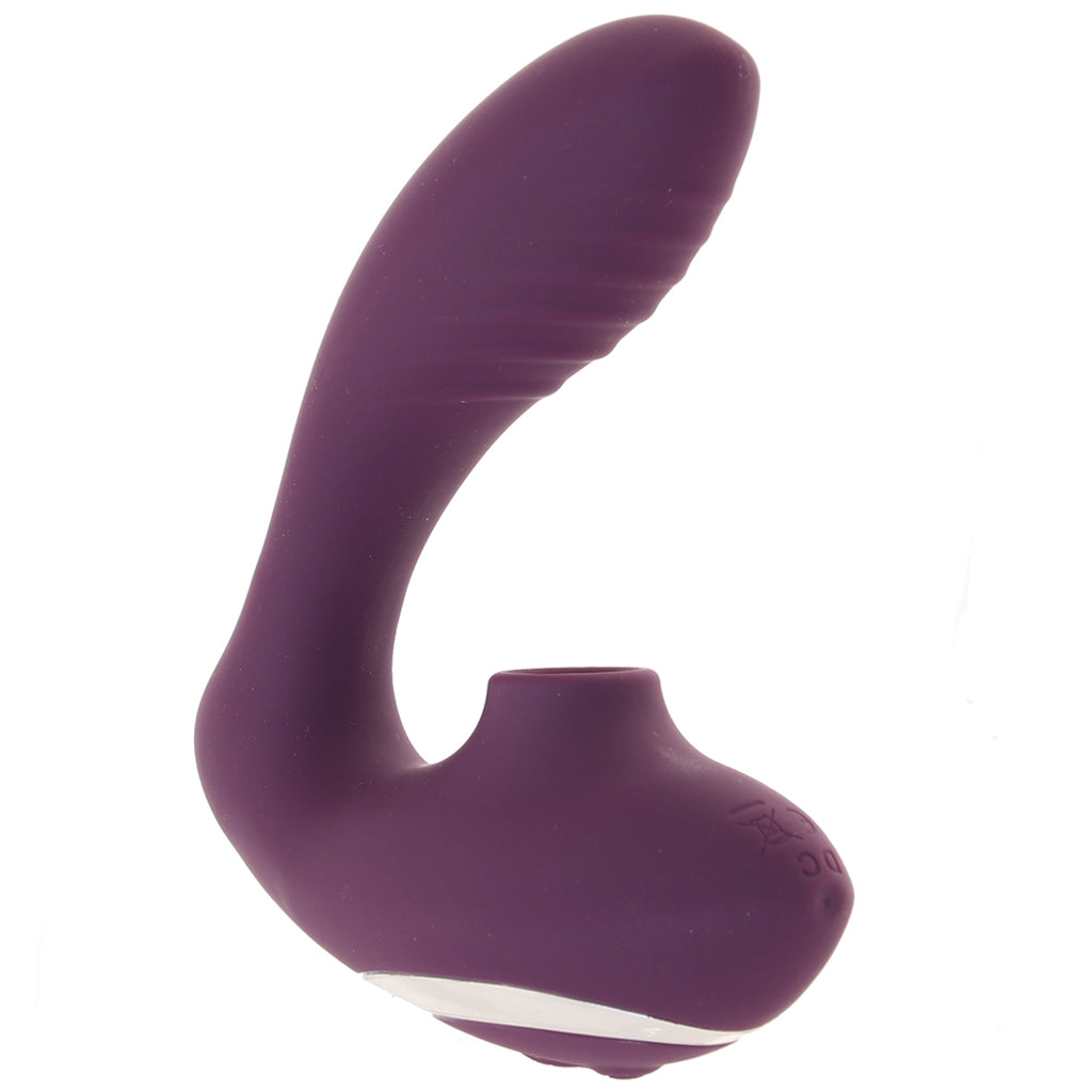 OMG Vibra G Pulse Clitoral Air Massager in Purple Vibrators > G-Spot Vibrators