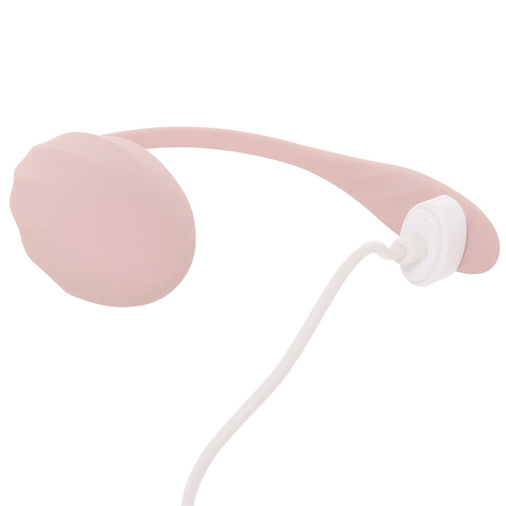 Satisfyer Ribbed Petal Wearable Vibe in Rose Vibrators > Wearable & Panty Vibrators