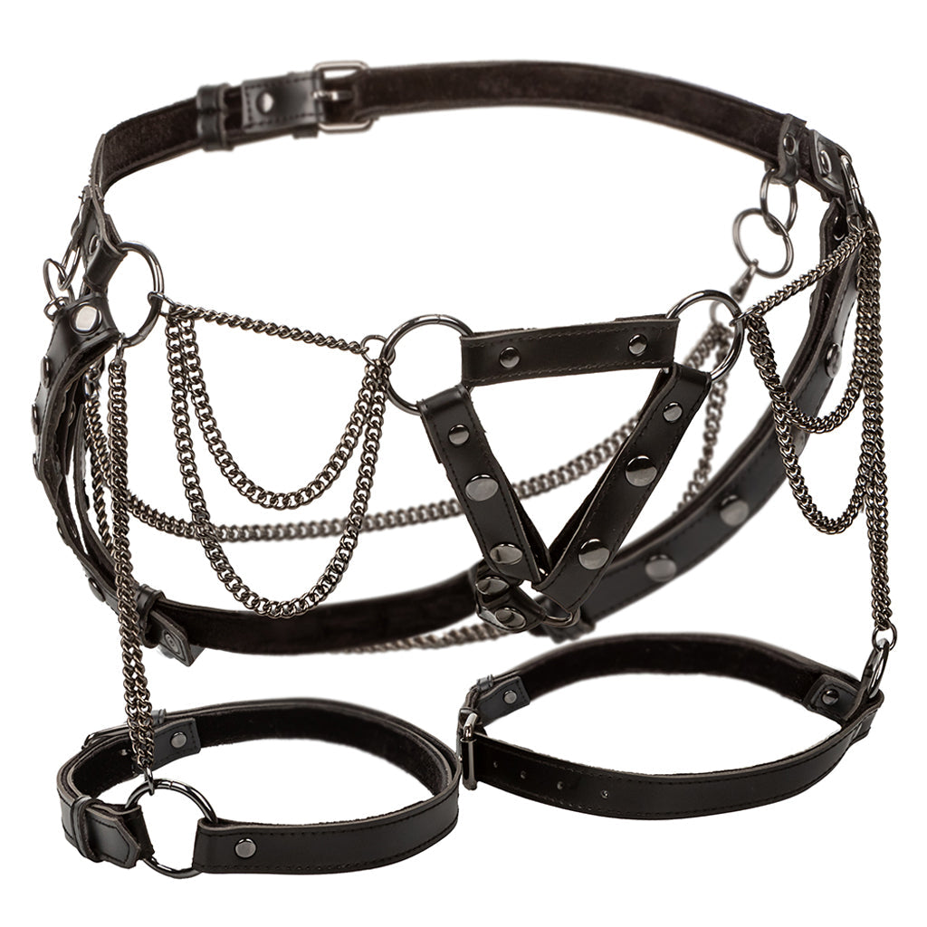 Euphoria Thigh Harness With Chains Bondage and Fetish > Men's Bondage Wear