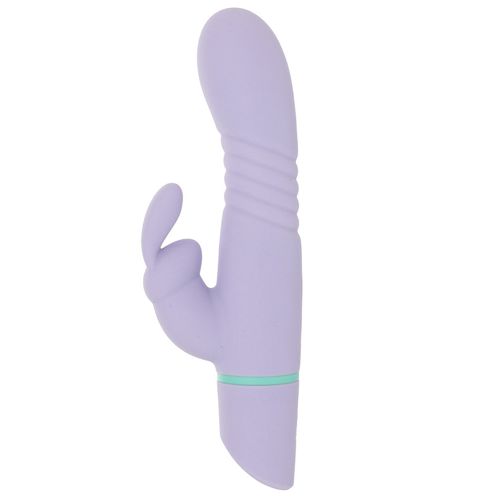 Love Bunny Thrusting Bunny Vibe in Purple Vibrators > Rabbit Vibrators