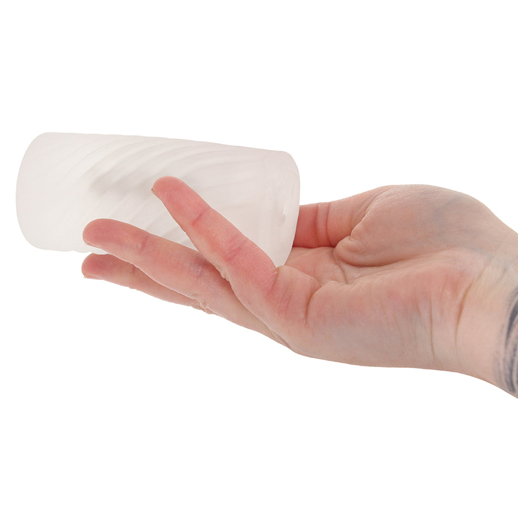 Pop Sock! Beaded Stroker in Clear Male Masturbators > Discreet Masturbators