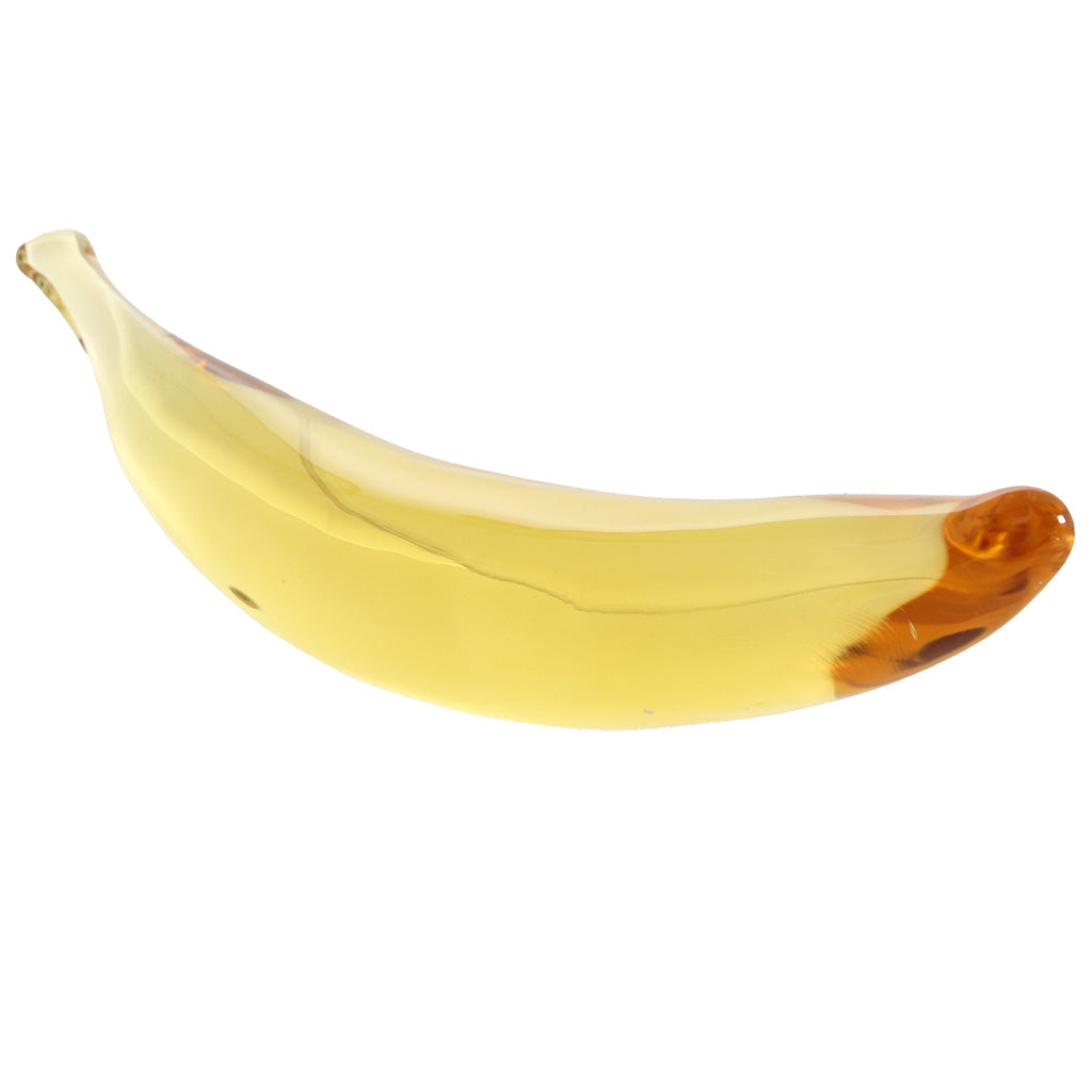 gläs Banana Joy Glass Dildo Dildo Sex Toys > G-Spot Dildos