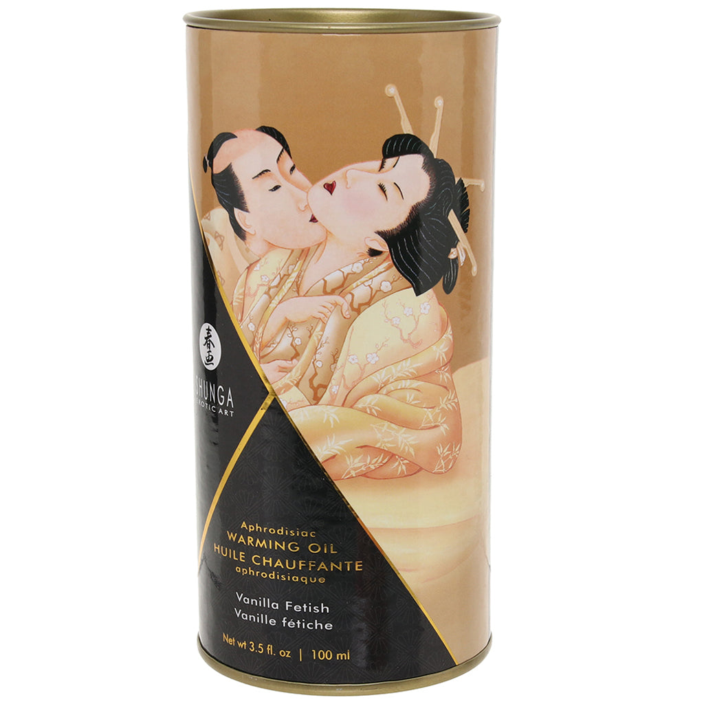 Aphrodisiac Warming Oil 3.5oz/100ml in Vanilla Fetish Sensual Love > Massage
