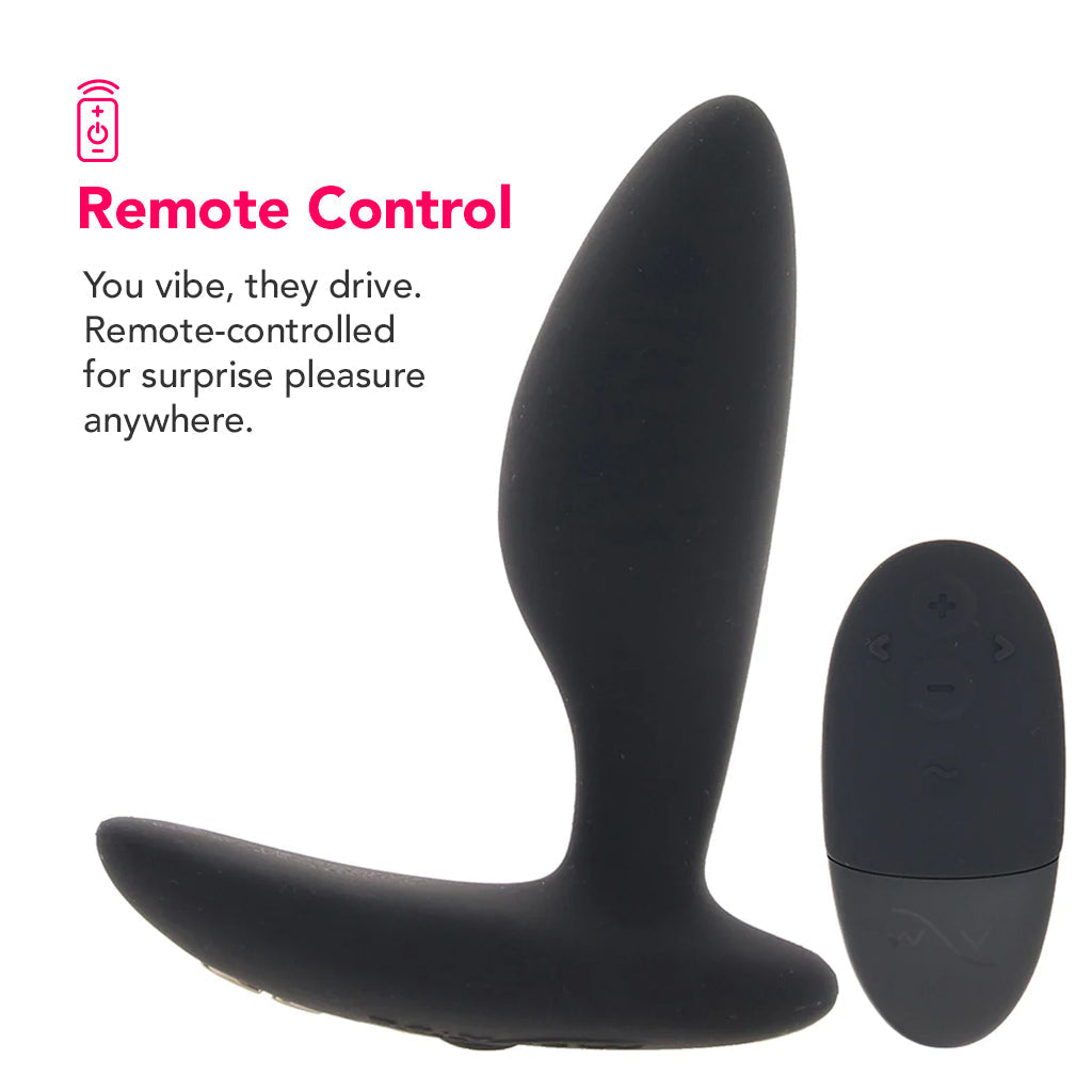 We-Vibe Ditto+ Vibrating Anal Plug in Black Anal Sex Toys > Anal Vibrators