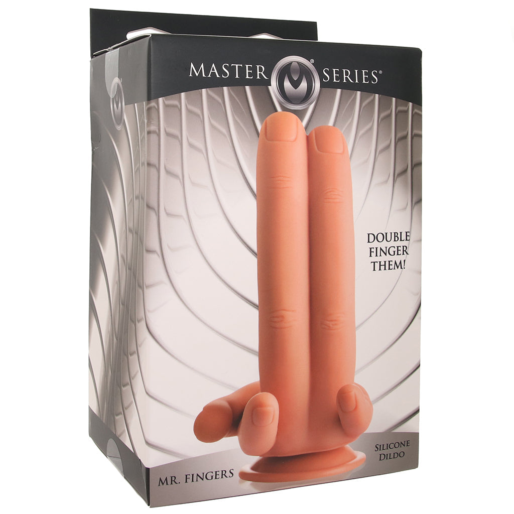 Master Series Mr. Fingers Silicone Dildo Dildo Sex Toys > Non-Phallic Dildos