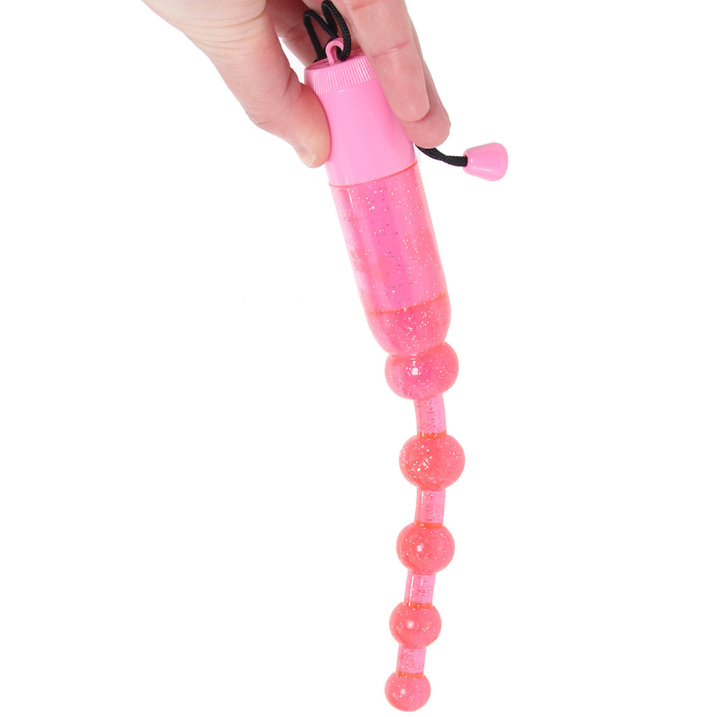 Waterproof Vibrating Pleasure Beads in Pink Anal Sex Toys > Anal Beads