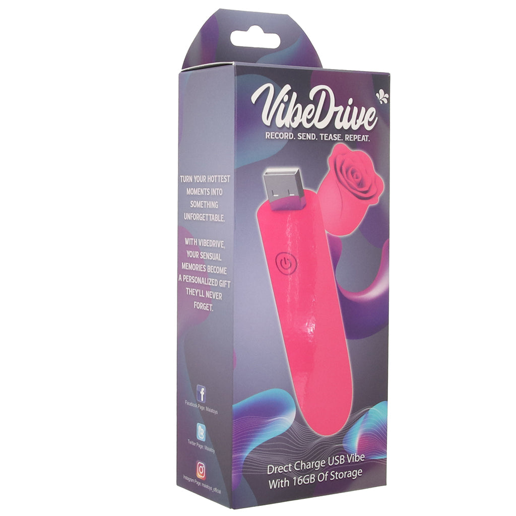 VibeDrive Bullet Vibe with 16GB Thumb Drive Vibrators > Bullet and Egg Vibrators