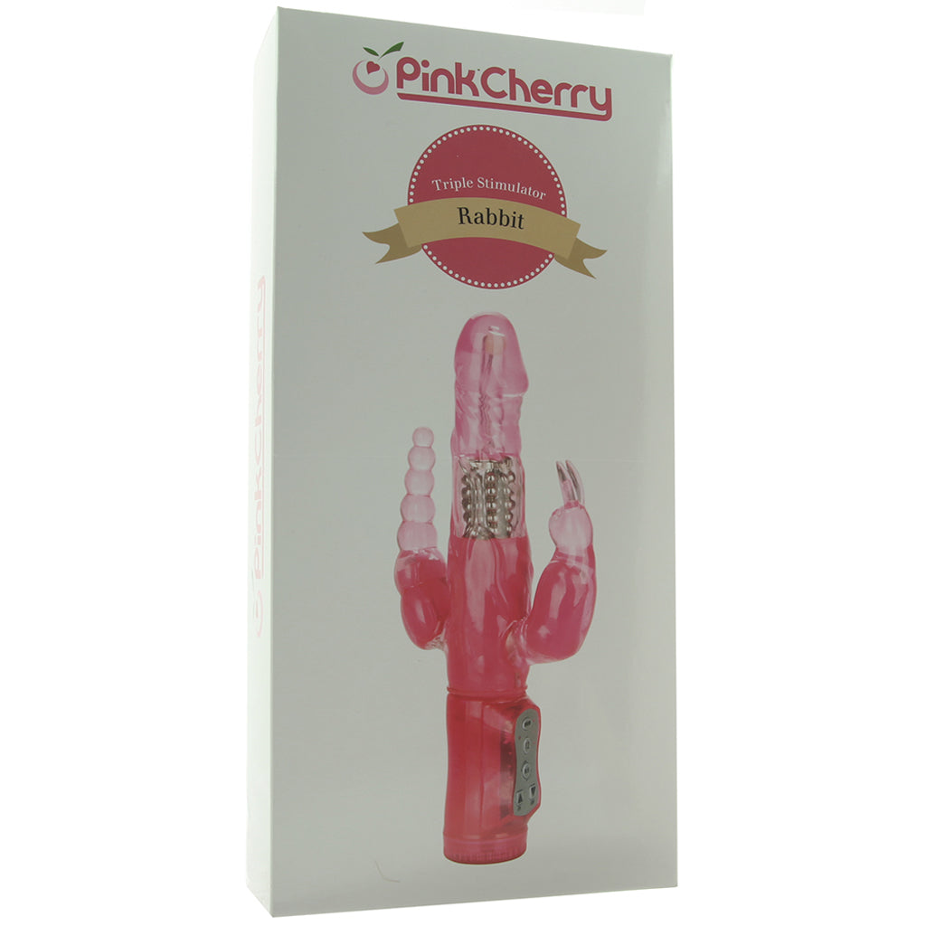 PinkCherry Triple Stimulator Rabbit Vibe Vibrators > Rabbit Vibrators