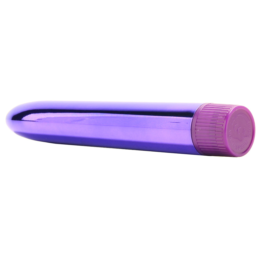 Classix 7 Inch Slimline Rocket Vibe in Metallic Purple Vibrators > Traditional Vibrators