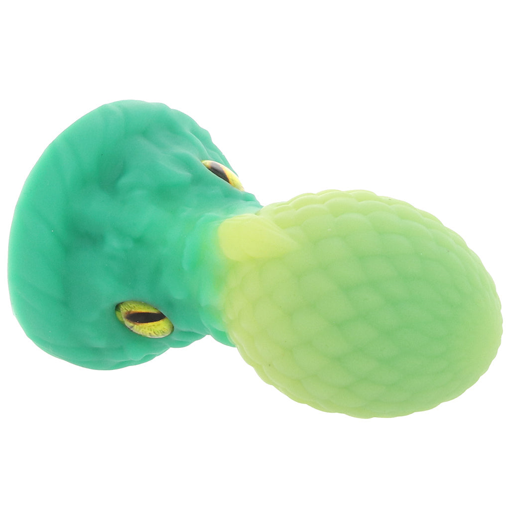 Creature Cocks Eye of the Dragon Silicone Plug in Green Anal Sex Toys > Butt Plugs