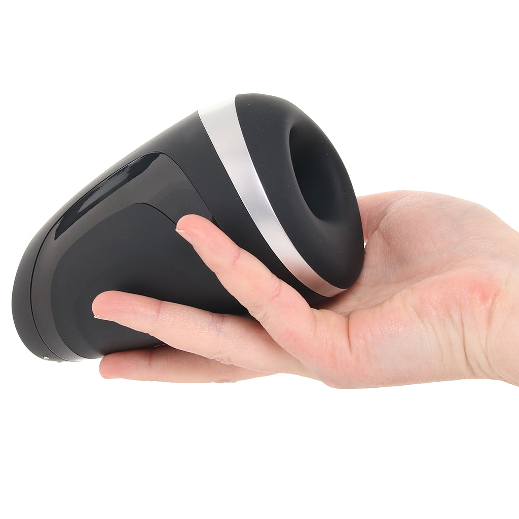 Satisfyer Men Heat & Vibration Stroker Male Masturbators > Vibrating