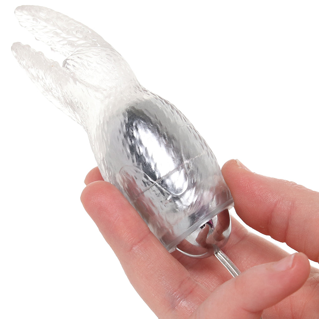 Hi-Intensity Snow Bunny Vibe in Clear Vibrators > Bullet and Egg Vibrators