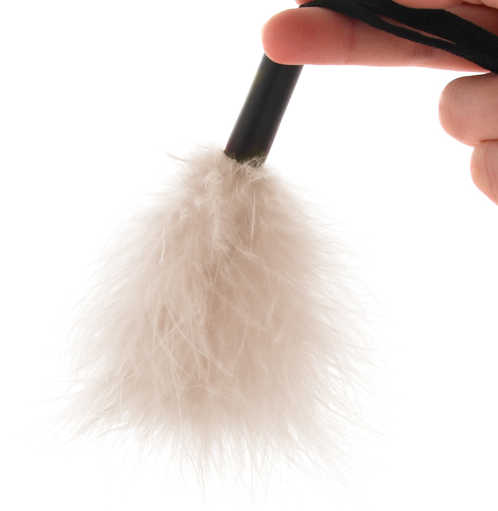 S&M Peaches 'n CreaMe Wrist Feather Ticker in Cream Sensual Love > Ticklers & Teasers
