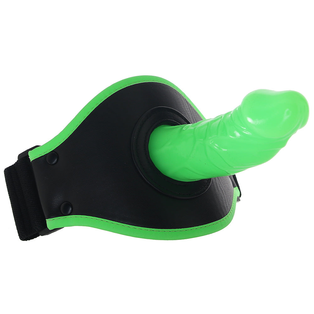 Ouch! Glow In The Dark Thigh Strap-on Dildo Sex Toys > Strap-On and Harnesses