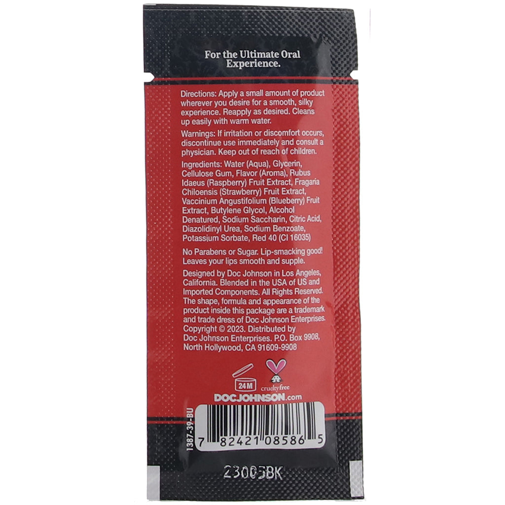 GoodHead Oral Delight Gel .24oz in Strawberry Lubes and Lotions > Sexual Stimulants