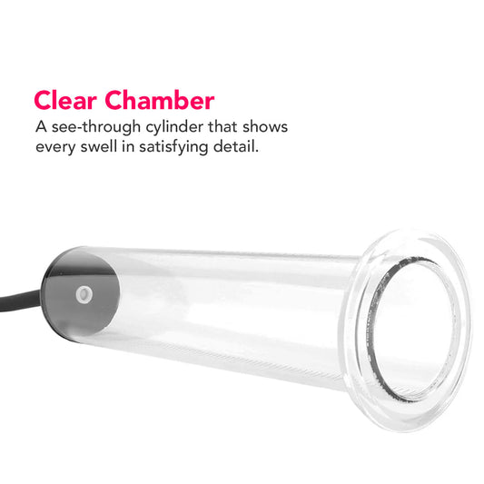 Performance VX8 Pump With Silicone Cock Strap Male Enhancement > Penis Pumps