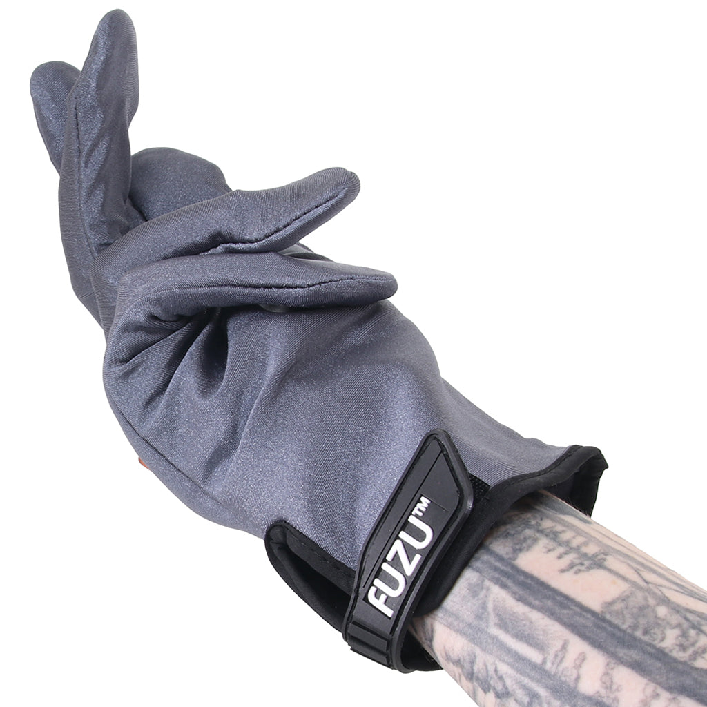 Fuzu Vibrating Large Massage Gloves in Grey Vibrators > Clitoral Stimulators