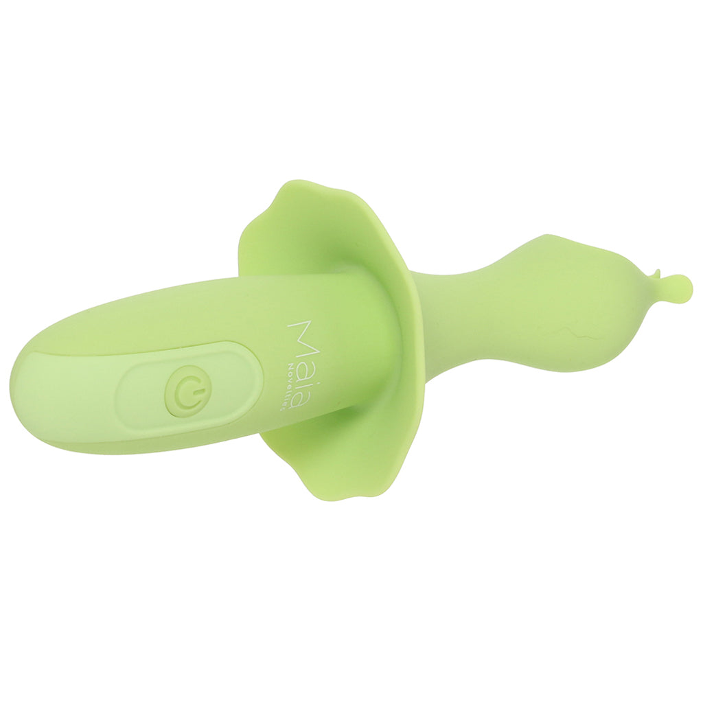 Sienna Fluttering Silicone Vibe in Green Vibrators > Clitoral Stimulators