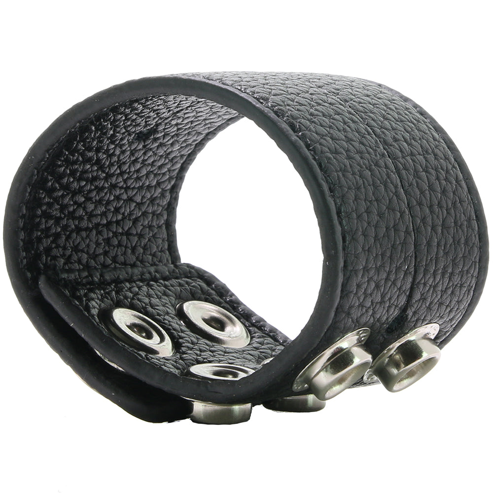Blue Line 1.5 Inch Cock Ring with Ball Strap Bondage and Fetish > Cock and Ball Devices